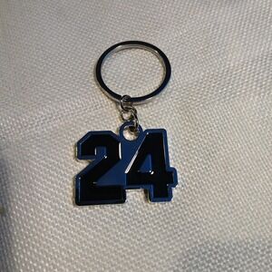 Jostens Class of '24 Keychain/Keyring 1-1/2" x 1-1/2" Metal NEW